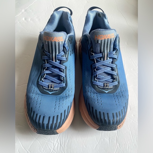 HOKA ONEONE CLIFTON 5 Allure/Mood Indigo 9.5 - Picture 8 of 11